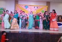 तीज महोत्सव में हुए रंगारंग कार्यक्रम
