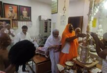 श्री दि.जैन भ.चन्द्रप्रभु मंदिर बडकस चौक महल नागपुर में मनाया जा रहा है दशलक्षण महापर्व