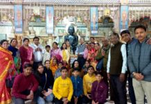 लाडनूं के जैन सदस्यों के संघ ने की तीर्थ यात्रा