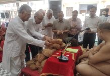 उपाध्याय आचार्य उर्जयन्त सागर जी महाराज की श्रुत पंचमी महोत्सव पर हुई 2023के पावन चातुर्मास की घोषणा