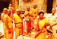 दिगम्बर जैन मंदिर नेमीनाथ जी (सांवला जी)आमेर में 1008श्री आदिनाथ जी की नवीन प्रतिमा विराजमान की गई