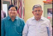 प्रसिद्ध समाजसेवी विनीत कुमार चांदवाड सिद्धार्थनगर जयपुर निवासी ने असम के राज्यपाल गुलाबचंद कटारिया को दी मंगलमय शुभकामनाएं