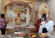 फागी कस्बे सहित परिक्षेत्र के सभी जिनालयों में जैन धर्म के प्रथम तीर्थंकर आदिनाथ भगवान का गर्भ कल्याणक मनाया जोर सोर से