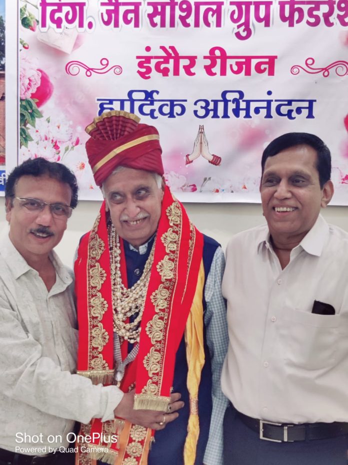 मनोहर जी झांझरी फेडरेशन के राष्ट्रीय अध्यक्ष ने कार्यभार ग्रहण किया।