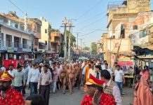 टोंक शहर में वात्सल्य वारिधी आचार्य 108 श्री वर्धमान सागर जी महाराज स संघ के पावन सानिध्य में पिच्छिका परिवर्तन समारोह में सम्पूर्ण भारत वर्ष से आए श्रद्धालु