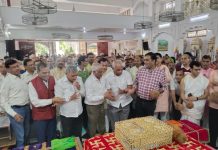 भव्य सिंह द्वार का शिलान्यास सम्पन्न हुआ