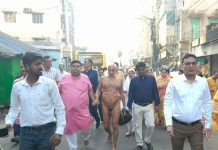 आचार्य श्री संघ मंगल प्रवेश हावड़ा में