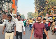 मानस्तंभ का महामस्तका अभिषेक