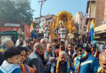 वार्षिक रथयात्रा निकाली गई