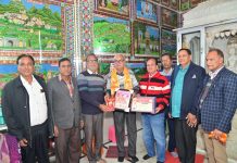 णमोकार महामंत्र लेखन में प्रकाश पटवारी जैन इस वर्ष भी स्वर्ण पदक से सम्मानित