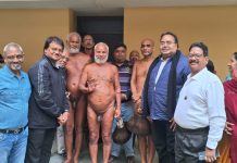 श्री सम्मेदशिखर जी में आचार्य श्री १०८ प्रमुख सागर जी मुनिराज ससंघ का मंगल एवं भव्य प्रवेश