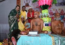 अतिशय क्षेत्र गिरारगिरी में सिद्धचक्र महामंडल विधान में बह रही भक्ति की अविरल धारा