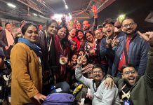 कोडरमा समाज के युवा दल 71 सदस्यों का जत्था गिरनार (गुजरात) का दर्शन को रवाना