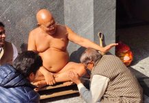 मालपुरा में विराजमान आचार्य 108 श्री प्रज्ञा सागर जी मुनिराज स संघ के दर्शनार्थ जयपुर,फागी से अनेक श्रृद्धालुओं ने जाकर लिया मंगलमय आशीर्वाद