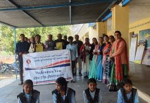 महावीर इंटरनेशनल गढ़ी परतापुर द्वारा रा उ मा विद्यालय बेडवा (परतापुर)में गुरुजनों को जीवन रक्षक टैबलेट कीट वितरित.