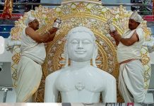 श्री पदम प्रभु भगवान का मोक्ष कल्याणक महोत्सव मनाया गया।