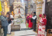 फागी कस्बे सहित परिक्षेत्र के जिनालयों में जैन धर्म के छठे तीर्थंकर पदम प्रभु भगवान का मनाया मोक्ष कल्याणक महोत्सव हर्षोल्ल्लास पूर्वक