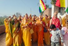 घट यात्रा व ध्वजारोहण के साथ हुआ पंचकल्याणक प्रतिष्ठा महोत्सव का आगाज