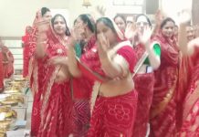 महावीर जिनालय में प्रथम तीर्थंकर आदिनाथ भगवान का मंडल विधान हुआ