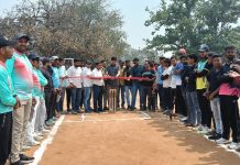 जैन तीर्थ सम्मेदशिखर जी मे दिगम्बर जैन शास्वत तीर्थराज सम्मेदशिखर जी ट्रस्ट ओर मकर संक्रांति मेला समिति के द्वारा क्रिकेट टूर्नामेंट का आयोजन किया गया।