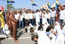 झारखंड में जन्मे जैन संत मुनि श्री108 प्रमाणसागर जी मुनिराज का झारखंड के जैन समाज ने झारखंड की धरती में अभूतपूर्व आगवानी ओर स्वागत किया।