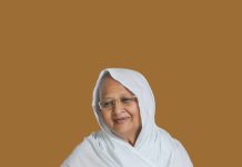 अल्फाबेट पब्लिक स्कूल मैं मंगल प्रवेश हुआ गणिनी आर्यिका विशुद्ध मति माताजी संघ का