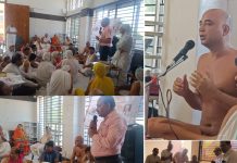 महासभा के पदाधिकारीगणो ने मुनि श्री पुज्य सागर जी महाराज के सानिध्य में पहुंच कर लिया आशीर्वाद।